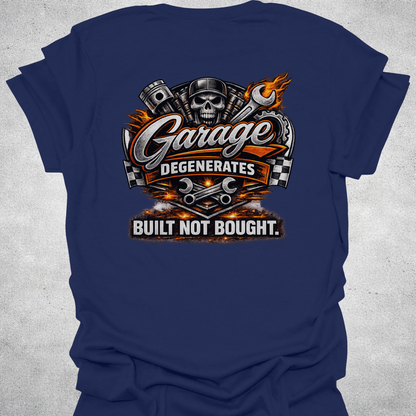 Built Not Bought — Back Print