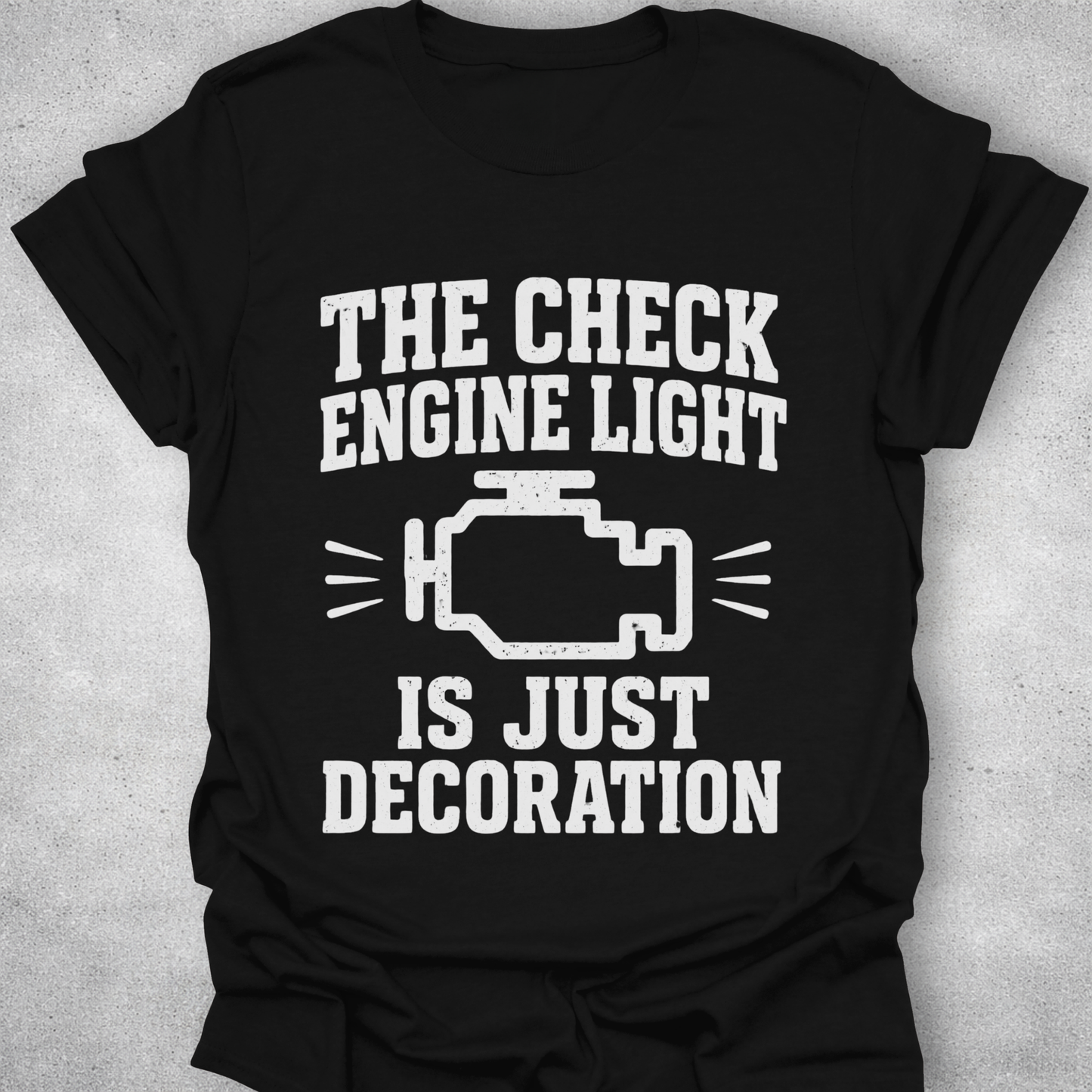 Check Engine Light Decoration Shirt