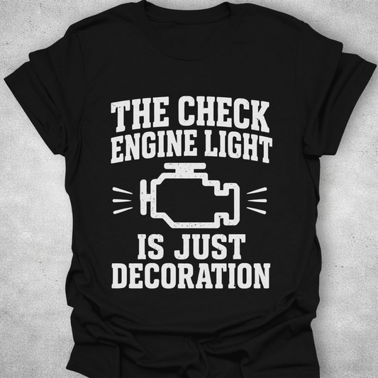 Check Engine Light Decoration Shirt