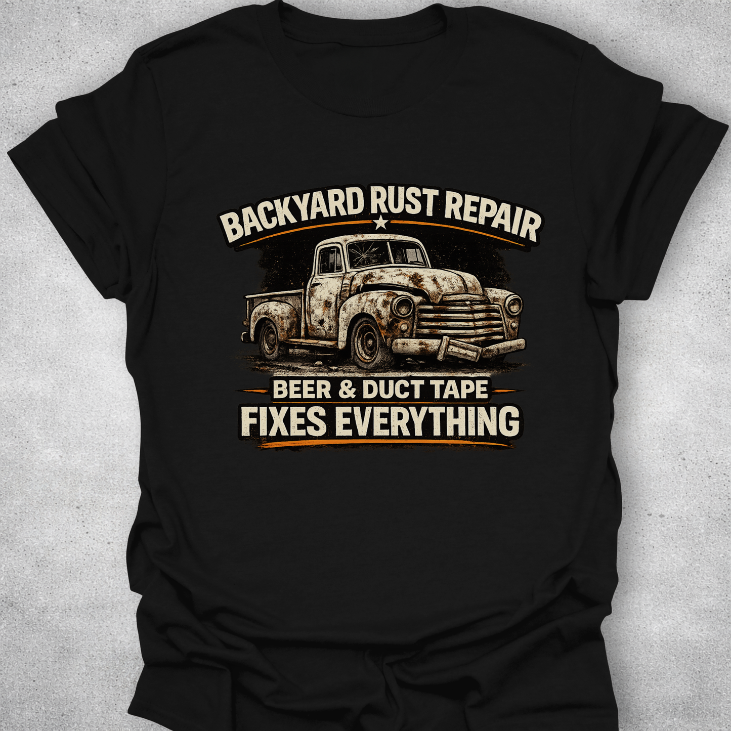 Backyard Rust Repair Funny Mechanic T-Shirt