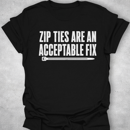 Zip Ties Are An Acceptable Fix Shirt