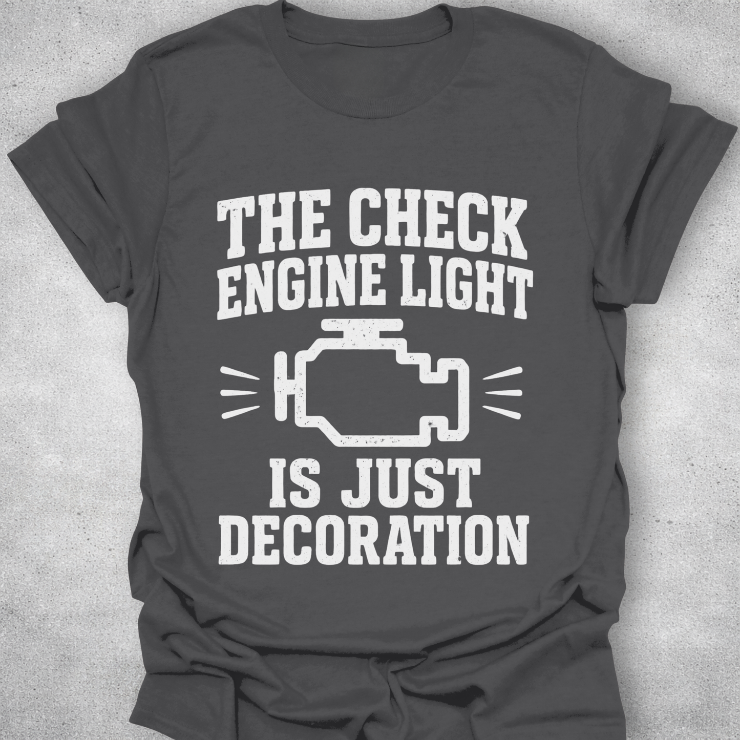 Check Engine Light Decoration Shirt