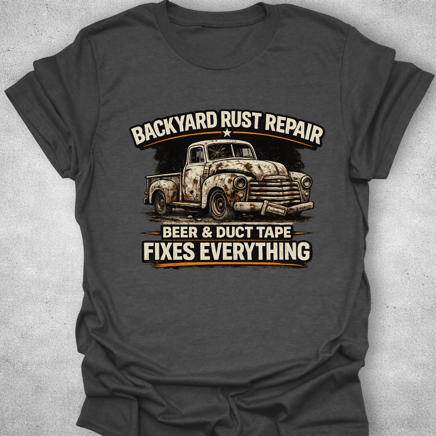 Backyard Rust Repair Funny Mechanic T-Shirt
