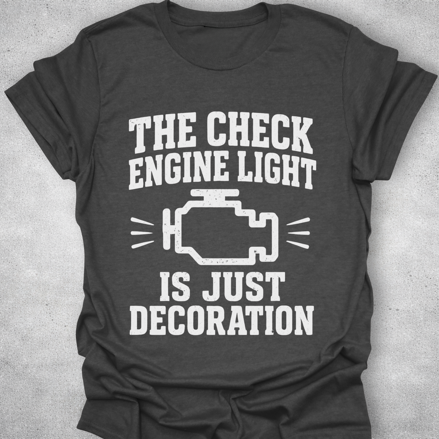 Check Engine Light Decoration Shirt