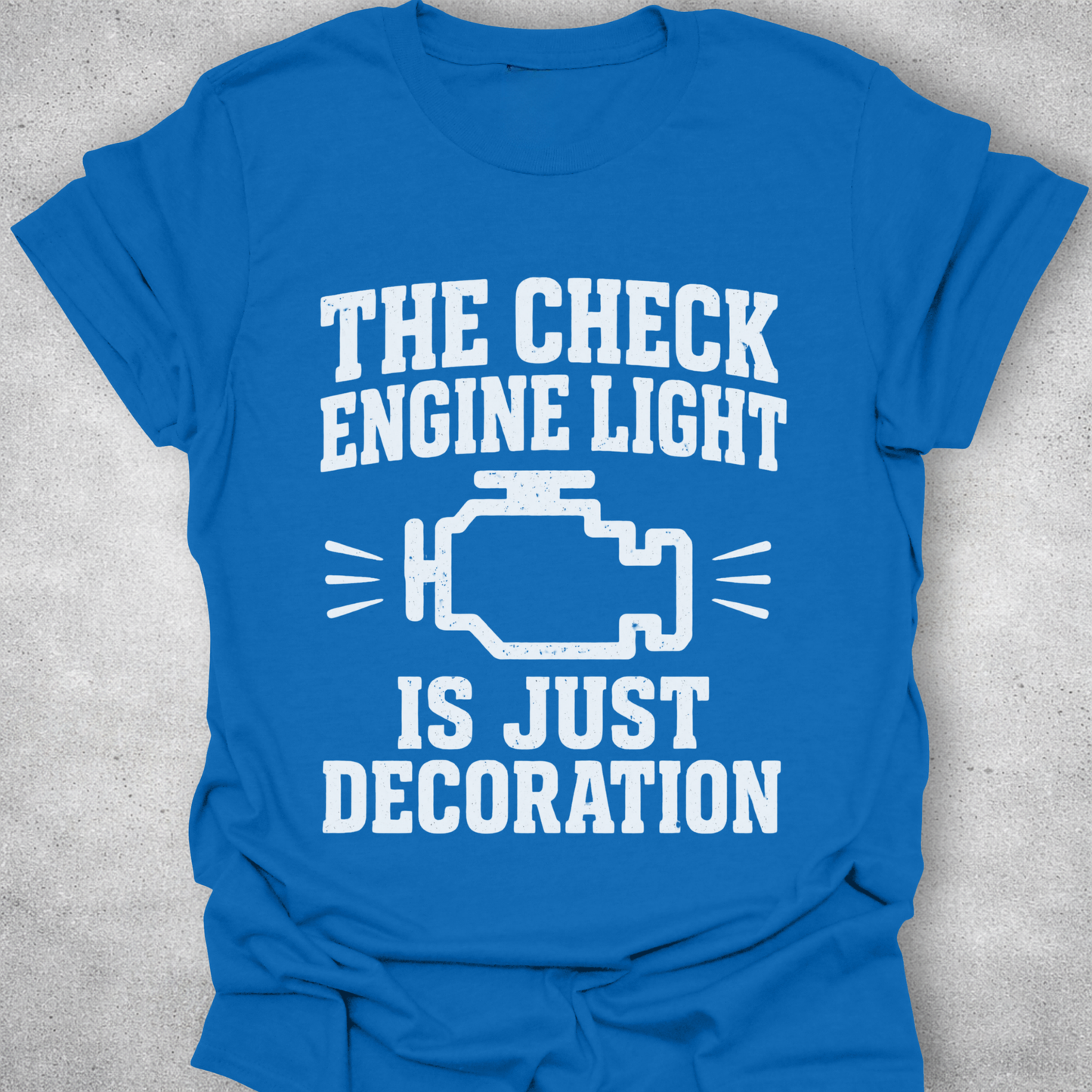 Check Engine Light Decoration Shirt